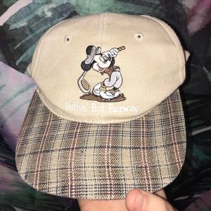 Vintage mickey golf hat